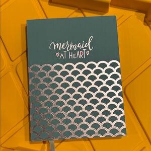 Mermaid at Heart Notebook Journal